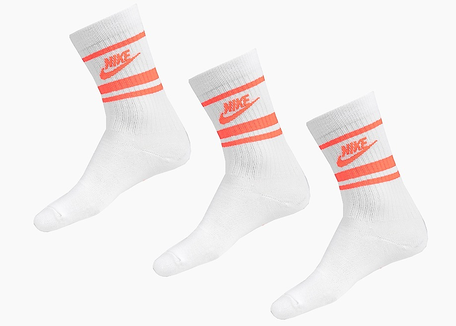 Ponožky Nike NK Nsw Everyday Essential CR 3 páry DX5089 100