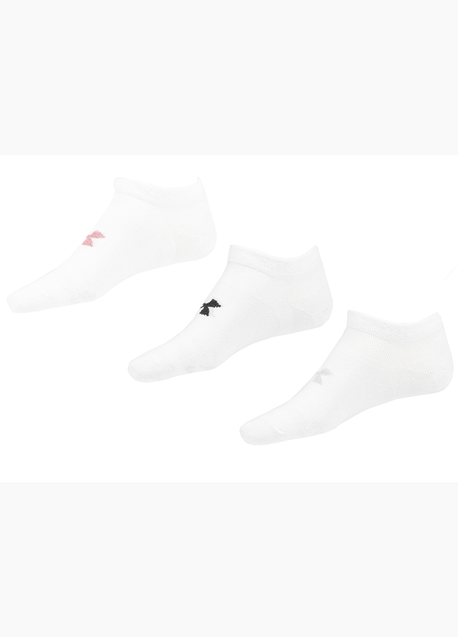 Under Armour Ponožky Essential Low 3P 1382958 100 Under Armour Ponožky Essential Low 3P 1382958 100