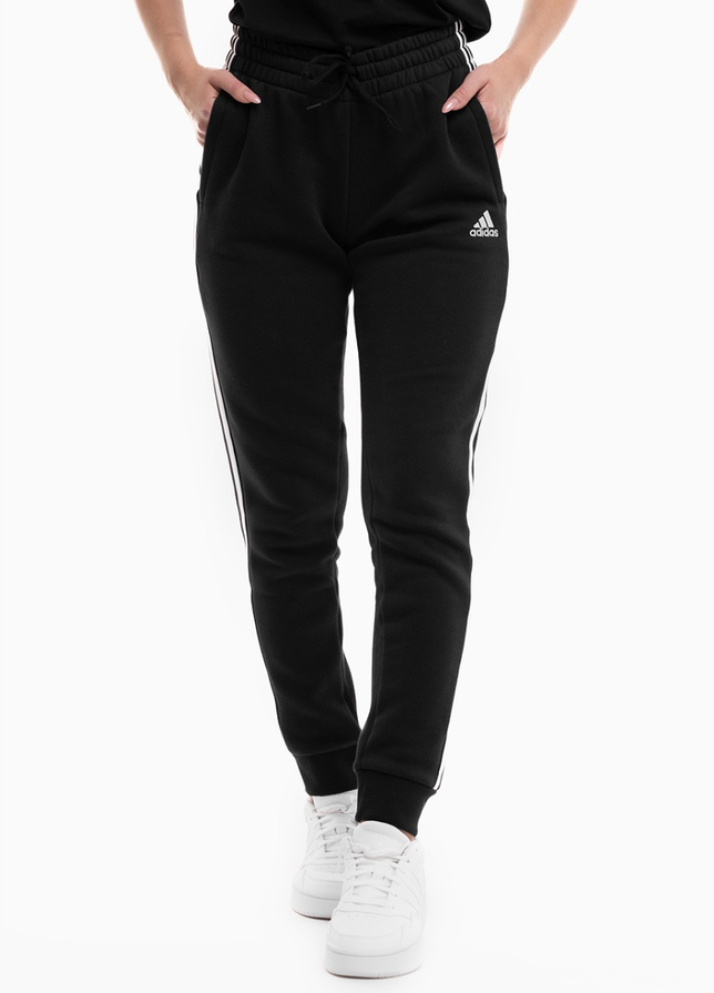 adidas Dámské kalhoty Essentials 3-Stripes Fleece Cuffed HZ5753 adidas Dámské kalhoty Essentials 3-Stripes Fleece Cuffed HZ5753