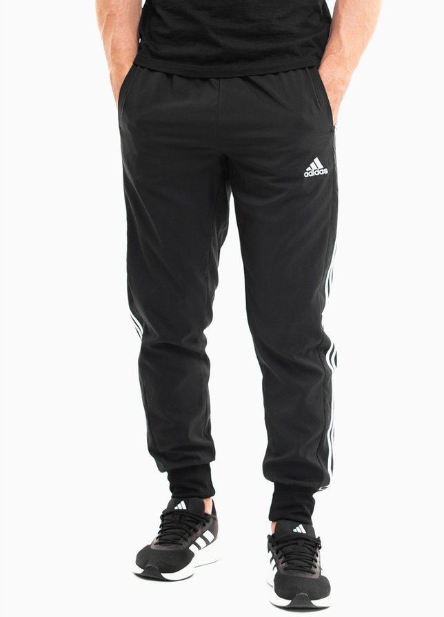 adidas Pánské kalhoty Aerorady Essentials Tapered Cuff Woven 3-Stripes IC0041 adidas Pánské kalhoty Aerorady Essentials Tapered Cuff Woven 3-Stripes IC0041