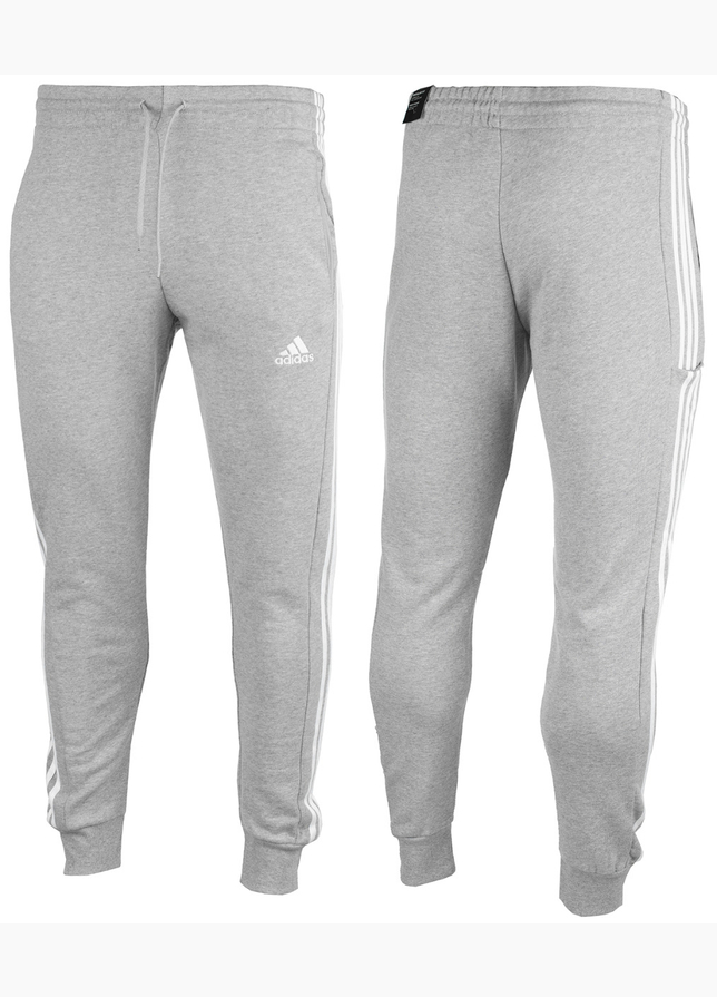 adidas Pánské tepláky Essentials French Terry Tapered Cuff 3-Stripes IC9407 adidas Pánské tepláky Essentials French Terry Tapered Cuff 3-Stripes IC9407