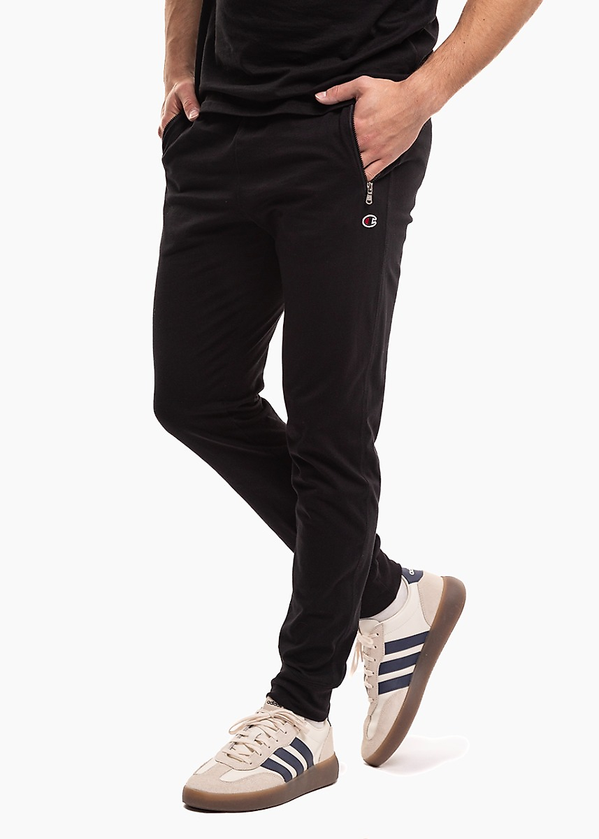 Pánské kalhoty Champion Rib Cuff Pants černé 220807 KK001