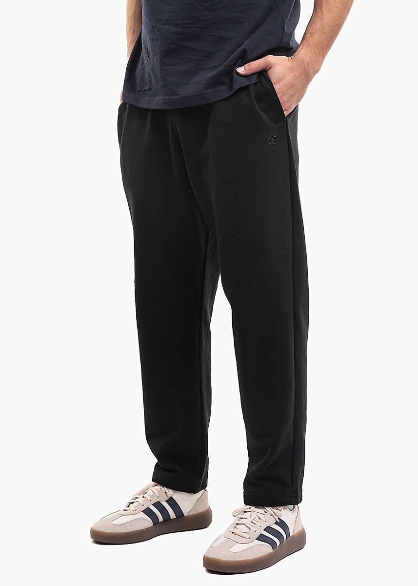 Pánské kalhoty Champion Straight Hem Pants černé 222179 KK001