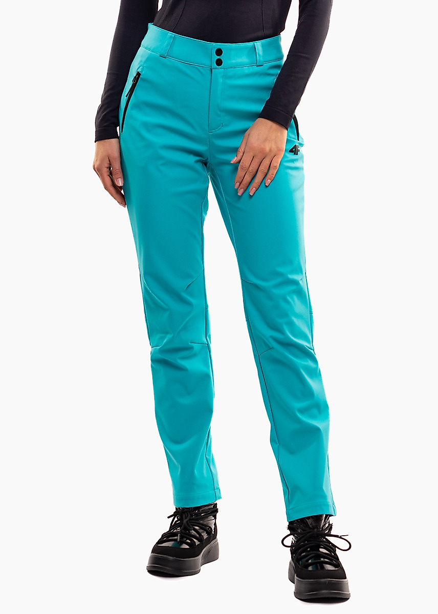 4F Dámské trekové kalhoty Softshell FNK F0988 4FWAW25TFTRF0988 48S