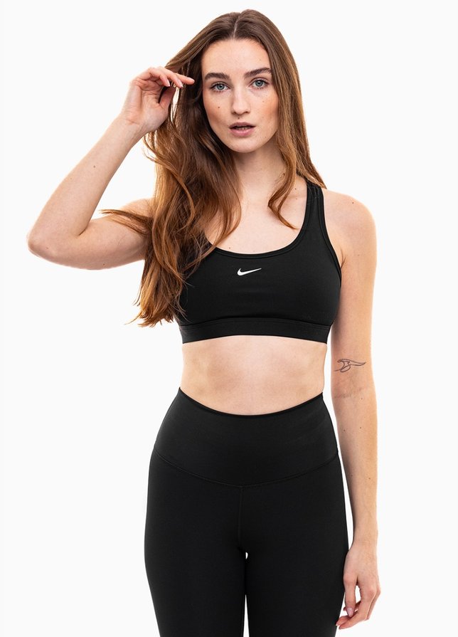 Nike Sportovní podprsenka Swoosh Light Support DX6817 010 EUR M OUTLET Nike Sportovní podprsenka Swoosh Light Support DX6817 010 EUR M OUTLET