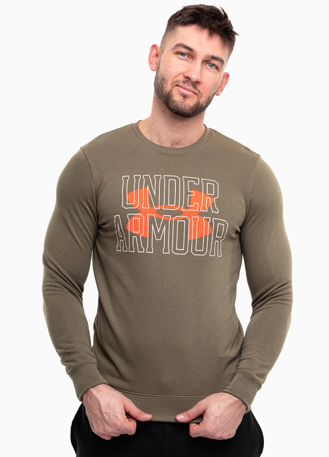 Under Armour Pánske Mikina UA Rival Terry Logo Crew 1370391 361 Under Armour Pánske Mikina UA Rival Terry Logo Crew 1370391 361