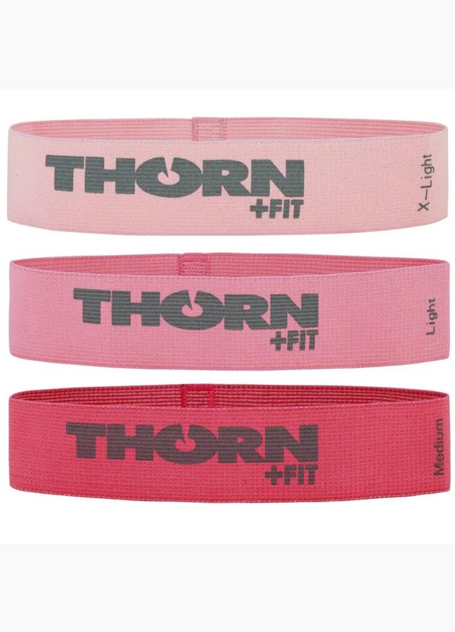 Thorn Fit Sada cvičebních gum Lady resistance textile band set 3pcs Z1105 Thorn Fit Sada cvičebních gum Lady resistance textile band set 3pcs Z1105