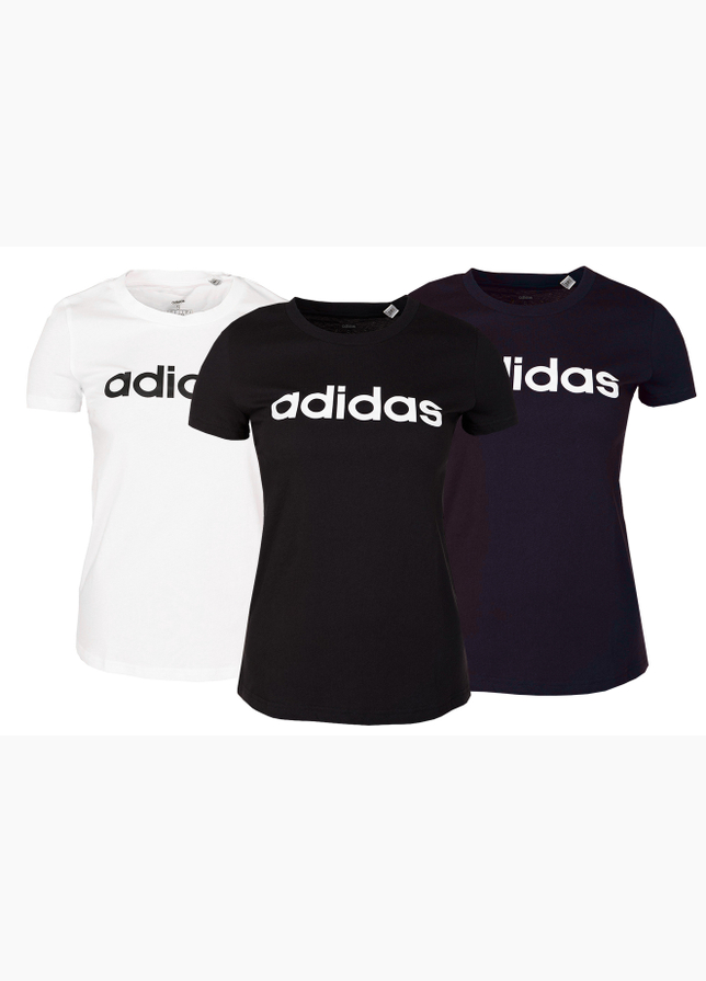 adidas Set dámských triček Essentials Slim T-Shirt GL0768/H07833/GL0769 adidas Set dámských triček Essentials Slim T-Shirt GL0768/H07833/GL0769