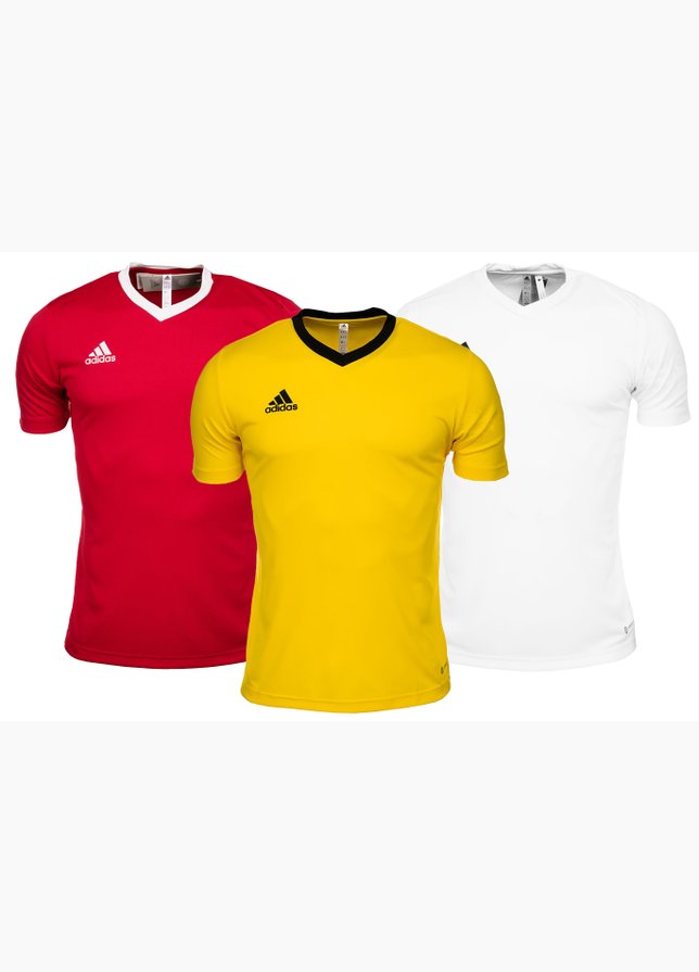 adidas Set dětských triček Entrada 22 Jersey H57496/HI2127/HC5054 adidas Set dětských triček Entrada 22 Jersey H57496/HI2127/HC5054