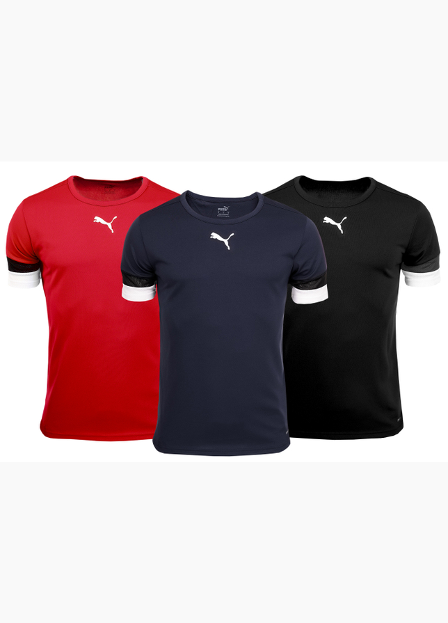 PUMA Set dětských triček teamRISE Jersey Jr 704938 01/06/03 PUMA Set dětských triček teamRISE Jersey Jr 704938 01/06/03