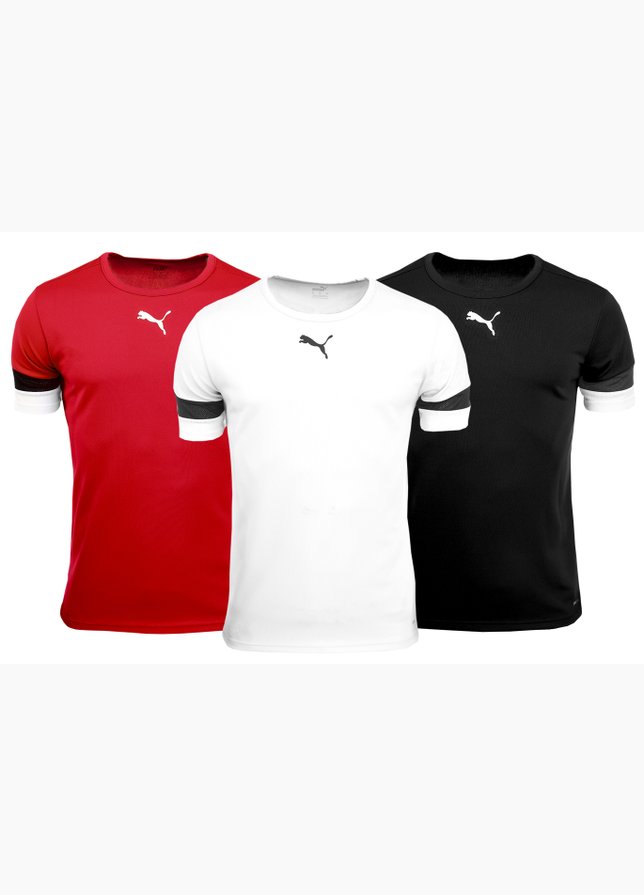 PUMA Set dětských triček teamRISE Jersey Jr 704938 04/01/03 PUMA Set dětských triček teamRISE Jersey Jr 704938 04/01/03