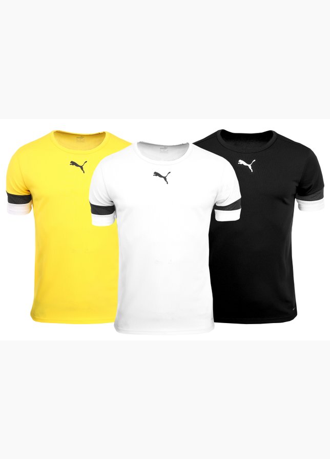 PUMA Set dětských triček teamRISE Jersey Jr 704938 04/07/03 PUMA Set dětských triček teamRISE Jersey Jr 704938 04/07/03