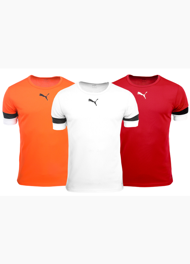 PUMA Set dětských triček teamRISE Jersey Jr 704938 04/08/01 PUMA Set dětských triček teamRISE Jersey Jr 704938 04/08/01