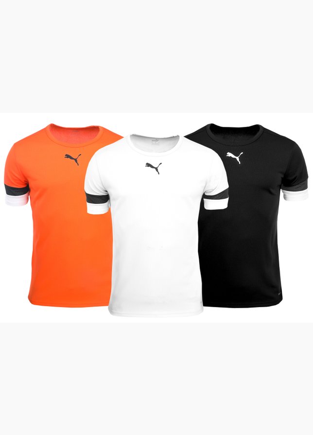 PUMA Set dětských triček teamRISE Jersey Jr 704938 04/08/03 PUMA Set dětských triček teamRISE Jersey Jr 704938 04/08/03