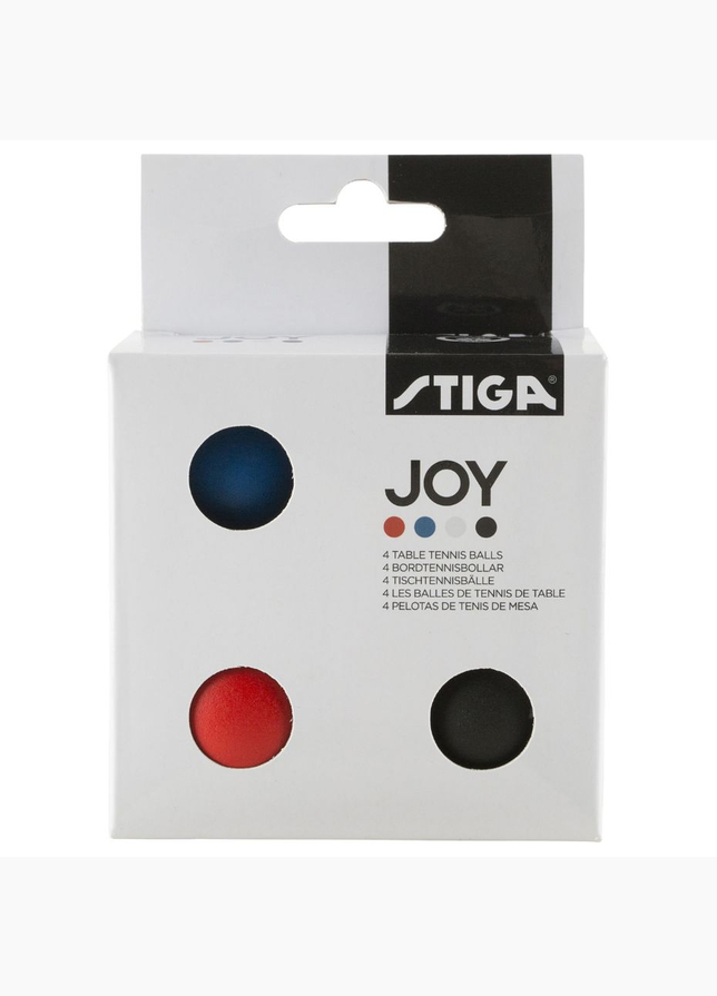 Stiga Sada míčků na stolní tenis Joy 4pcs Mix Stiga Sada míčků na stolní tenis Joy 4pcs Mix